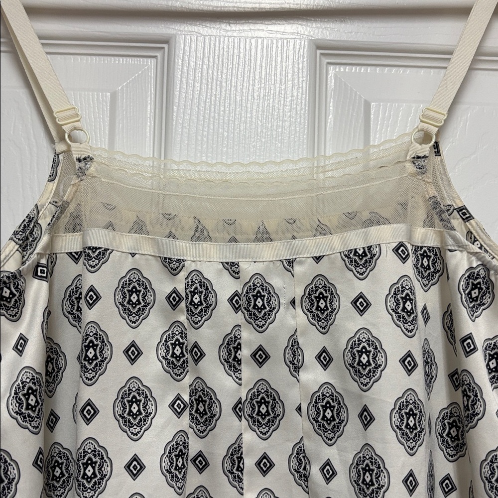 Apostrophe Intimates Elegant Pullover Lace Slip Dress Lingerie Size Medium - Picture 7 of 8
